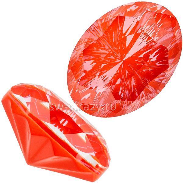 Кристаллы 4160 18x13 mm Crystal Orange Ignite