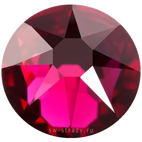 Стразы горячей фиксации 2038 ss 10 Ruby HF