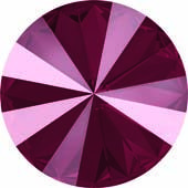 Риволи 1122 14 mm Crystal Dark Red F