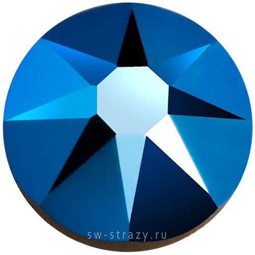 Стразы горячей фиксации 2078 ss 12 Crystal Metallic Blue HF