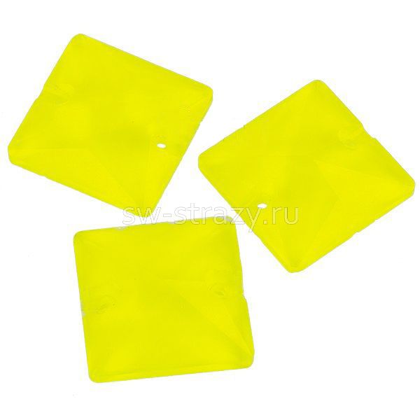 YHB 3687 12*12 mm Electric Yellow