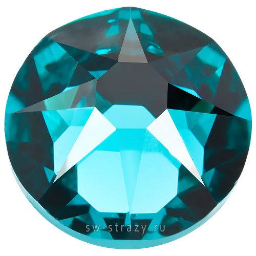Стразы горячей фиксации 2078 ss 16 Blue Zircon HF