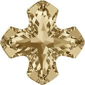 Кристаллы 4784 14 mm Crystal Golden Shadow