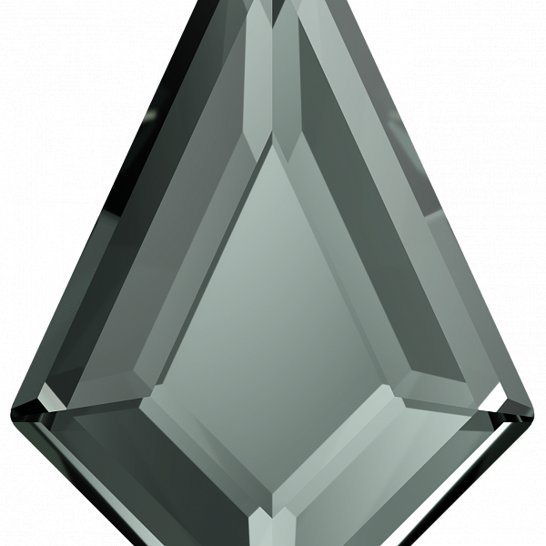 Стразы горячей фиксации 2771 6.4x4,2 mm Black Diamond HF